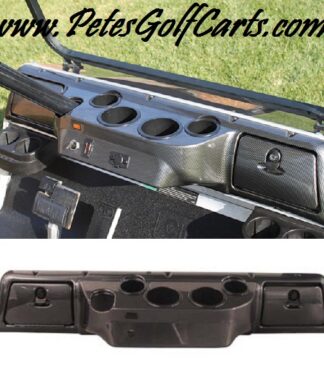 Golf Cart Dash Carbon Fiber 4 Cup Club Car DS PGC