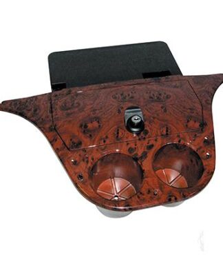 Golf Cart Dash Compartment Dark Woodgrain Yamaha Drive