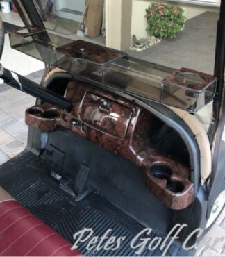 Golf Cart Woodgrain Dash Cover (fits Club Car Precedent, Tempo, and Onward 2008+)