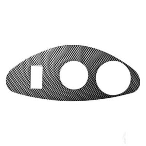 Carbon Fiber Dash Cover Plate for EZ GO RXV Freedom