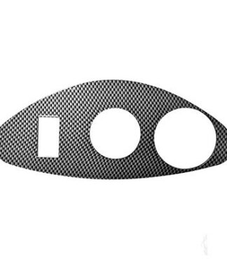 Carbon Fiber Dash Cover Plate for EZ GO RXV Freedom