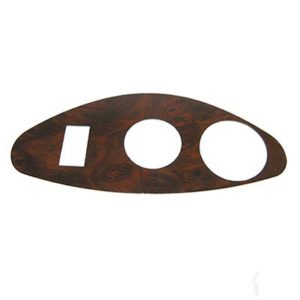 Woodgrain Dash Cover Plate for EZ GO RXV Freedom