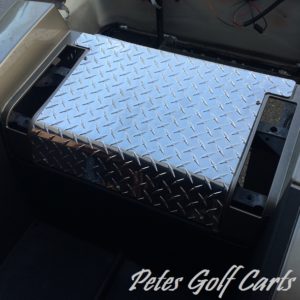 Golf Cart Diamond Plate Rear Access Cover E-Z-GO TXT