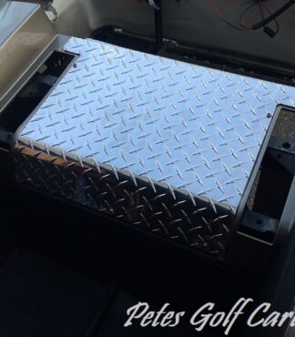 Golf Cart Diamond Plate Rear Access Cover Ezgo TxT