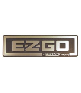 Emblem for EZGO - Black & Silver