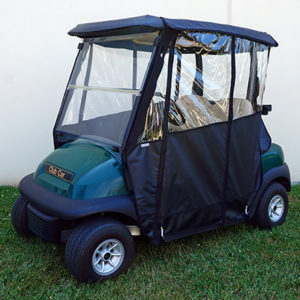 Black Odyssey Enclosure for Club Car Precedent