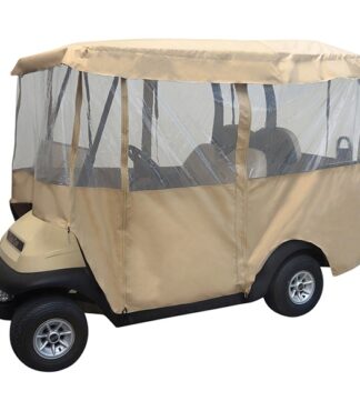 Golf Cart Enclosure Deluxe 4 Sided Fits Carts with 80 Inch Top