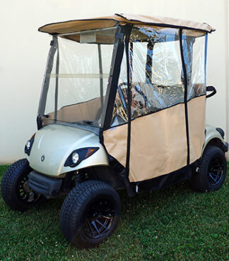 Golf Cart Enclosure Yamaha Drive Beige