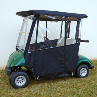 Golf Cart Enclosure Yamaha Drive Black