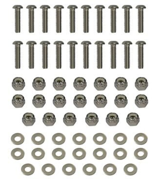 Golf Cart Fender Flare SS Hardware Kit