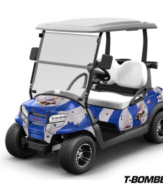Golf Cart Graphics Kit Club Car Onward T Bomber