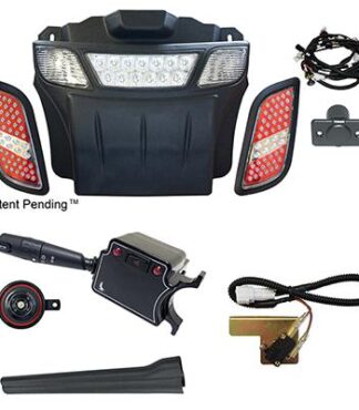 RHOX Deluxe Street LED Light Bar Kit for ELECTRIC E-Z-GO RXV (08-15)