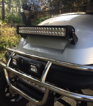 Golf Cart LED Light Bars Side Profile