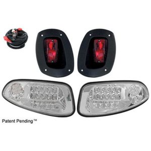 Golf Cart LED Light Kit, EZ-GO RXV Factory Style Clear