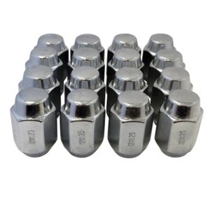 Set of 16 Chrome Metric 12mm x 1.25 Lug Nuts for Yamaha & Star