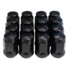 Golf Cart Lug Nuts Flat Black Standard Thread Club Car Ezgo