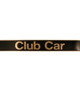 Golf Cart Name Plate