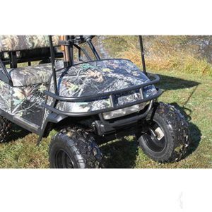 Golf Cart Brush Guard EZGO TXT (1996-2013) Black Powder Coat Steel