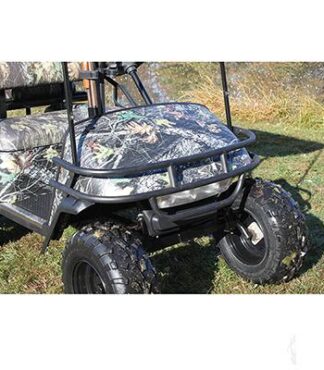 Golf Cart Brush Guard EZGO TXT (1996-2013) Black Powder Coat Steel