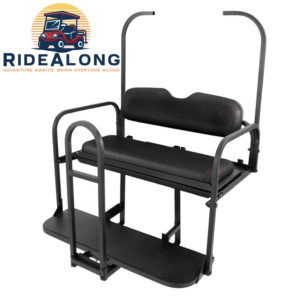 EZGO TXT/PDS Golf Cart Rear Seat Kit (1994-2013) - BLACK | RideAlong