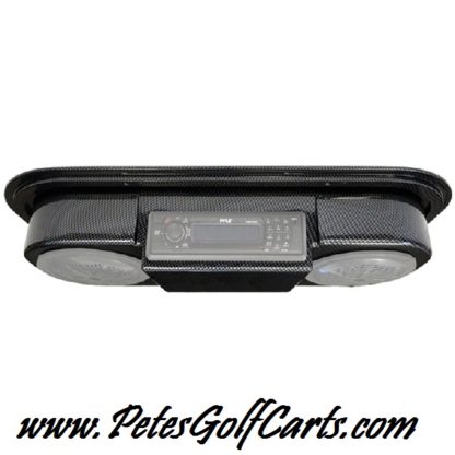 Golf Cart Speaker Pod with Radio Mount