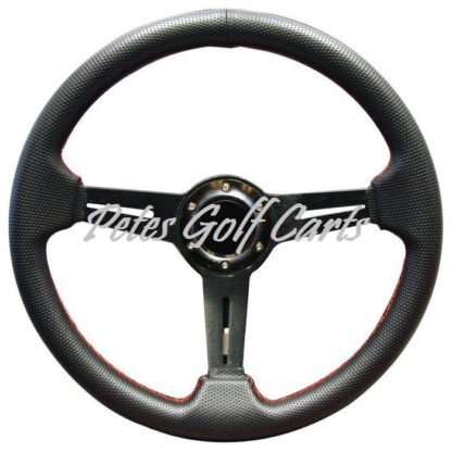 Premium Golf Cart Steering Wheels With Adapter Hub All Makes and Models