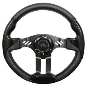 13" Aviator 5 Black / Black Steering Wheel
