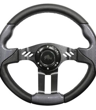 13" Aviator 5 Carbon Fiber / Black Steering Wheel