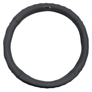 Golf Cart Steering Wheel Cover Black Leather Golf Steer Club Car E-Z-GO Star Car