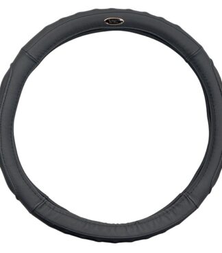 Golf Cart Steering Wheel Cover Black Leather Club Car Ezgo Star Car