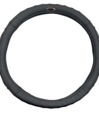 Golf Cart Steering Wheel Cover Black Leather Club Car Ezgo Yamaha