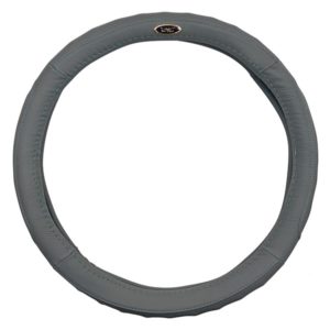 Golf Cart Steering Wheel Cover Gray Leather Golf Steer Club Car E-Z-GO Star Car