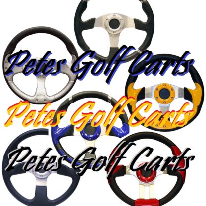 Golf Cart Steering Wheels many Colors All Makes Models PGC WM
