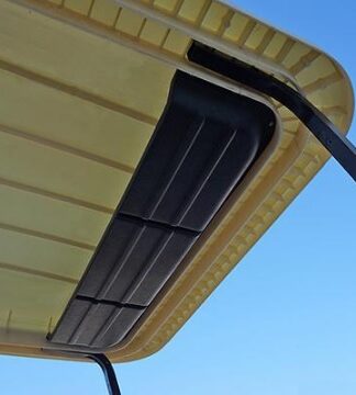 Golf Cart Storage Shelf RHOX Black