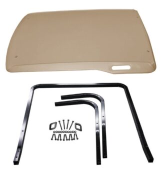 Golf Cart Top Ezgo RXV Stone Beige OEM Kit 2008 and Up