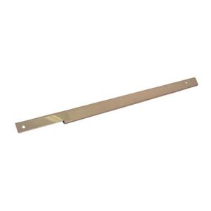 Gold Finish Golf Cart Trim Plate Passenger Side (fits Yamaha G16-G22 1996 and Up)