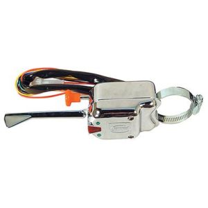 Golf Cart Turn Signal Switch, Chrome, 7 Wire