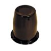 Golf Cart Wheel Center Cap Gloss Black