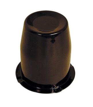 Golf Cart Wheel Center Cap Gloss Black