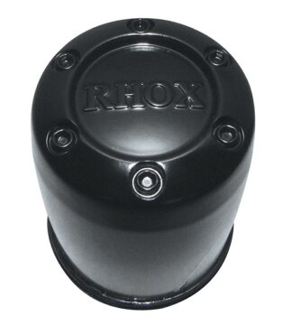 Golf Cart Wheel Center Cap RHOX Black