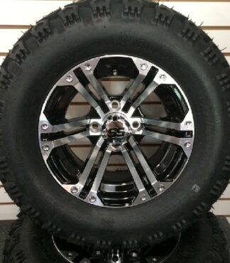 12″ Aluminum Wheel and 22" All Terrain Tire Combo