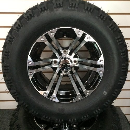 12″ Aluminum Wheel and 22" All Terrain Tire Combo