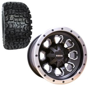 Golf Cart Wheel and Tire Combo 23x10x12 Kenda Terra Trac