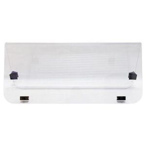 Yamaha G14 / G16 / G19 / G21 Impact Modified CLEAR Windshield 2-Piece Foldable (1994-2013)