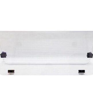 Yamaha G14 / G16 / G19 / G21 Impact Modified CLEAR Windshield 2-Piece Foldable (1994-2013)