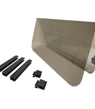 Club Car DS Tinted Golf Cart Windshield 2-Piece Foldable (2000.5 & Newer)
