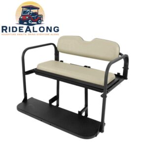 Yamaha Drive2 Golf Cart Rear Seat Kit (2017+) - Grey (Stone) | RideAlong