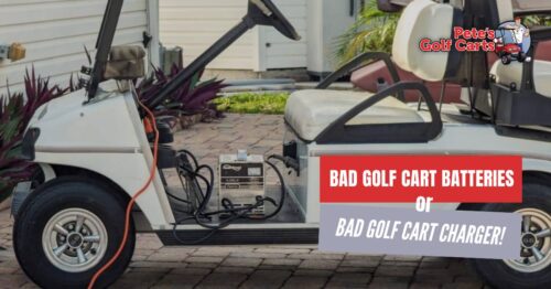 Golf cart charger not working