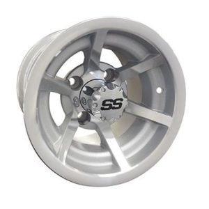 ITP G5 Evador, Machined w/ Center Cap, 10x7 Golf Cart Wheel