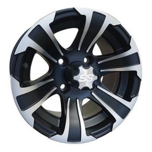 ITP SS312 Machined w/Black Centered Aluminum Wheel